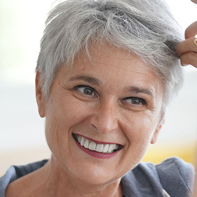 Beautiful grey hair colour by Total Look, Monmouth